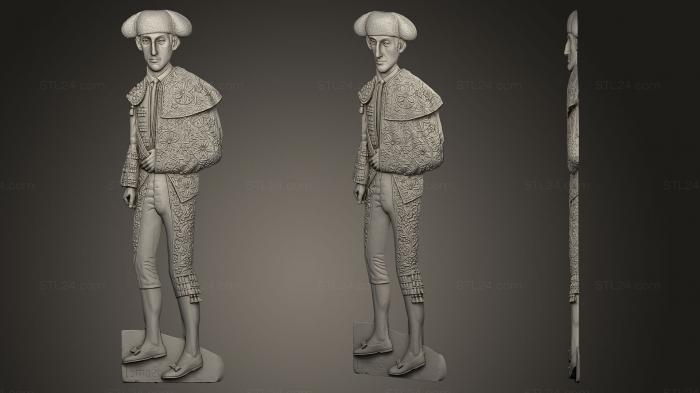 Miscellaneous figurines and statues (Le Matador, STKR_0257) 3D models for cnc